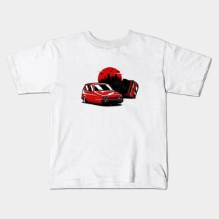 Red Reliant Robin Crash Kids T-Shirt
